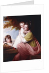 Group Portrait of Dorothy Stables and her Daughters, Harriet and Maria by George Romney