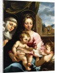 The Madonna and Child with the Infant Saint John the Baptist and Saint Catherine of Siena, c.1597-1612 by Rutilio Manetti