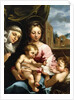 The Madonna and Child with the Infant Saint John the Baptist and Saint Catherine of Siena, c.1597-1612 by Rutilio Manetti