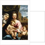 The Madonna and Child with the Infant Saint John the Baptist and Saint Catherine of Siena, c.1597-1612 by Rutilio Manetti