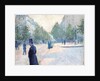 Place Saint Augustin, Misty Weather, 1878 by Gustave Caillebotte