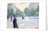 Place Saint Augustin, Misty Weather, 1878 by Gustave Caillebotte