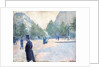 Place Saint Augustin, Misty Weather, 1878 by Gustave Caillebotte