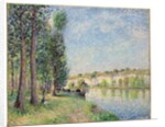 The Loing at Moret, 1885 by Alfred Sisley