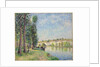 The Loing at Moret, 1885 by Alfred Sisley