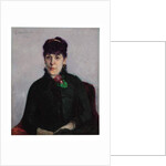 Woman with a Rose, 1884 by Gustave Caillebotte