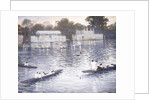 Sunday Evening, Punts on the Thames at Henley, 1924 by Christopher Richard Wynne Nevinson
