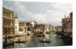 The Grand Canal, Venice, looking East from the Palazzo Flangini to the Palazzo Venramin Calergi, c.1742 by Bernardo Bellotto
