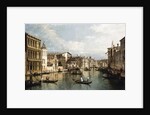 The Grand Canal, Venice, looking East from the Palazzo Flangini to the Palazzo Venramin Calergi, c.1742 by Bernardo Bellotto