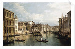 The Grand Canal, Venice, looking East from the Palazzo Flangini to the Palazzo Venramin Calergi, c.1742 by Bernardo Bellotto