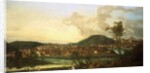 View of Prague from the East by Johann Friedrich Meyer