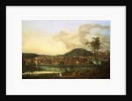 View of Prague from the East by Johann Friedrich Meyer