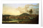 View of Prague from the East by Johann Friedrich Meyer