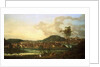 View of Prague from the East by Johann Friedrich Meyer