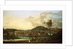 View of Prague from the East by Johann Friedrich Meyer