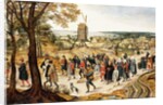 A Wedding Procession, by Pieter the Younger Brueghel