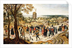 A Wedding Procession, by Pieter the Younger Brueghel