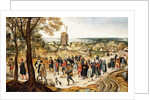 A Wedding Procession, by Pieter the Younger Brueghel