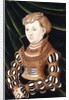 Portrait of Princess Margaret von Sachsen, small three-quarter length, wearing Court Dress by Lucas the Elder Cranach