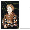 Portrait of Princess Margaret von Sachsen, small three-quarter length, wearing Court Dress by Lucas the Elder Cranach