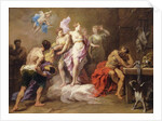 Venus Ordering Arms from Vulcan for Aeneas by Jean II Restout