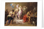 Venus Ordering Arms from Vulcan for Aeneas by Jean II Restout