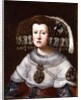Portrait of Queen Mariana of Austria, small half-length by Diego Rodriguez de Silva Velazquez