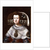Portrait of Queen Mariana of Austria, small half-length by Diego Rodriguez de Silva Velazquez