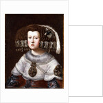 Portrait of Queen Mariana of Austria, small half-length by Diego Rodriguez de Silva Velazquez