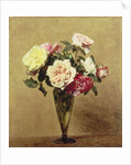 Roses in a Vase, 1892 by Ignace Henri Jean Fantin-Latour