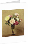 Roses in a Vase, 1892 by Ignace Henri Jean Fantin-Latour