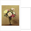 Roses in a Vase, 1892 by Ignace Henri Jean Fantin-Latour