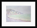 Cliffs at Pourville, 1896 by Claude Monet