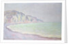 Cliffs at Pourville, 1896 by Claude Monet