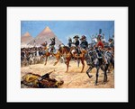 Bonaparte in Egypt, 21st July, 1798, 1911 by Richard Caton II Woodville