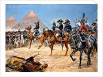 Bonaparte in Egypt, 21st July, 1798, 1911 by Richard Caton II Woodville
