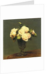 White Roses, 1873 by Ignace Henri Jean Fantin-Latour