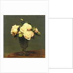White Roses, 1873 by Ignace Henri Jean Fantin-Latour