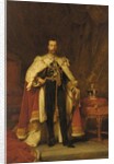 Coronation portrait of King George V, after Sir Luke Fildes by William A. Menzies
