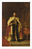 Coronation portrait of King George V, after Sir Luke Fildes by William A. Menzies