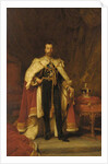 Coronation portrait of King George V, after Sir Luke Fildes by William A. Menzies