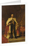 Coronation portrait of King George V, after Sir Luke Fildes by William A. Menzies