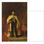 Coronation portrait of King George V, after Sir Luke Fildes by William A. Menzies