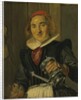 Young woman holding a glass and a flagon by Frans Hals