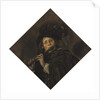 Young man playing a flute by Frans Hals