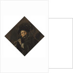 Young man playing a flute by Frans Hals