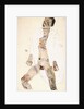 Standing man, 1911 by Egon Schiele