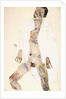 Standing man, 1911 by Egon Schiele