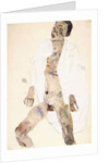Standing man, 1911 by Egon Schiele