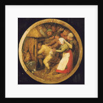 The Drunkard Pushed into the Pigsty by Pieter the Elder Bruegel